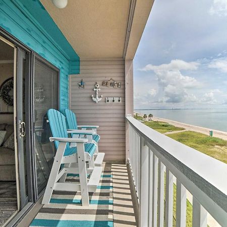 Updated Front Beach Condo With Resort Amenities! Corpus Christi Exterior foto