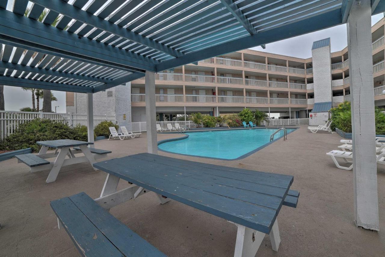 Updated Front Beach Condo With Resort Amenities! Corpus Christi Exterior foto