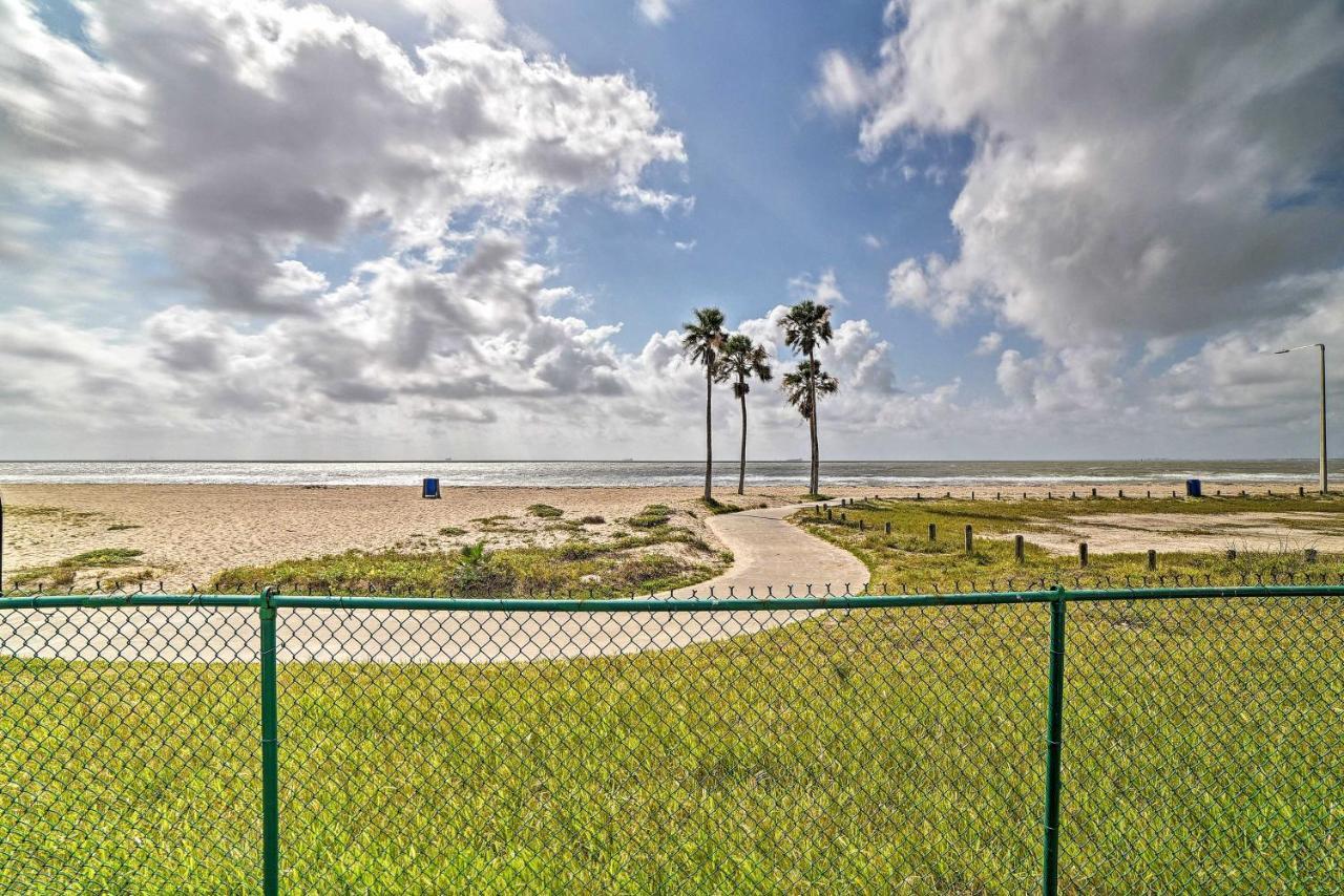 Updated Front Beach Condo With Resort Amenities! Corpus Christi Exterior foto